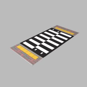 교육용 교통 횡단보도