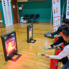 타겟 빛소화기 안전체험 교육 행사