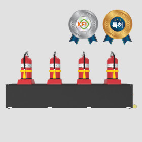 이동식 미분무 교육용 물소화기(일체형/4구)