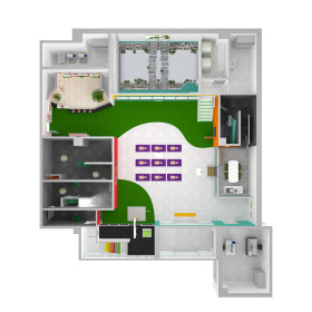 구로구청 안전체험관 설계 디자인