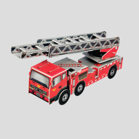 소방차 DIY (종이아트)