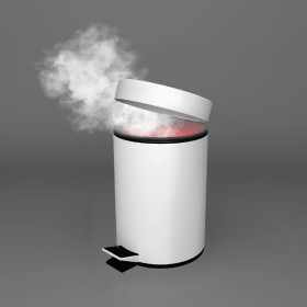 친환경 화재 발생 체험 장치 (휴지통)