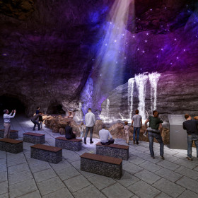 옥천군 장령산자연휴양림 숲속 동굴