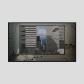 지진발생 연출 영상