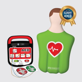 CPR 교육풍선 (초록이) 심폐소생술set
