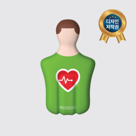 CPR 교육풍선 (초록이) 심폐소생술