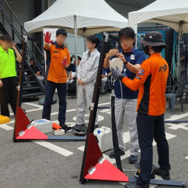 A타입 완강기 안전체험 교육 행사