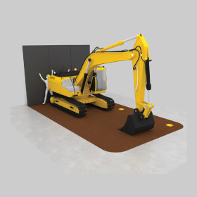 산업 중장비 협착 체험