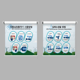 CPR 방법 교육 패널, 블라인드
