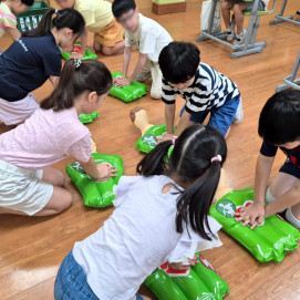 CPR 초록이 안전체험 교육 행사