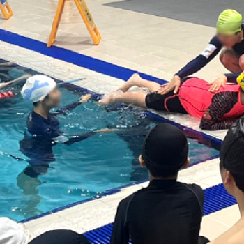 성동구청 여름철 물놀이 안전, 생존수영 안전교육